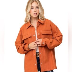 And The Why Peace Jacket - NWOT